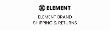 Element Brand Shipping and Returns