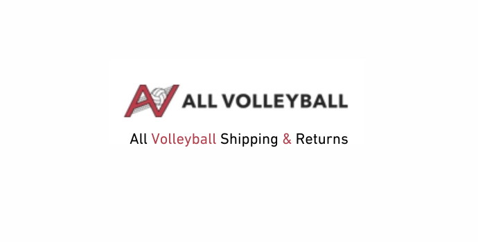 All Volleyball Shipping and Returns