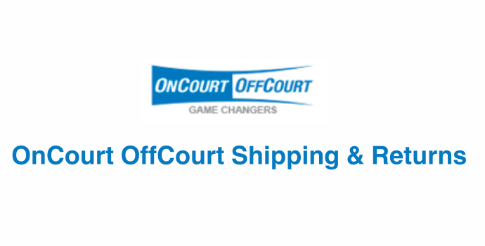 OnCourt OffCourt Shipping and Returns